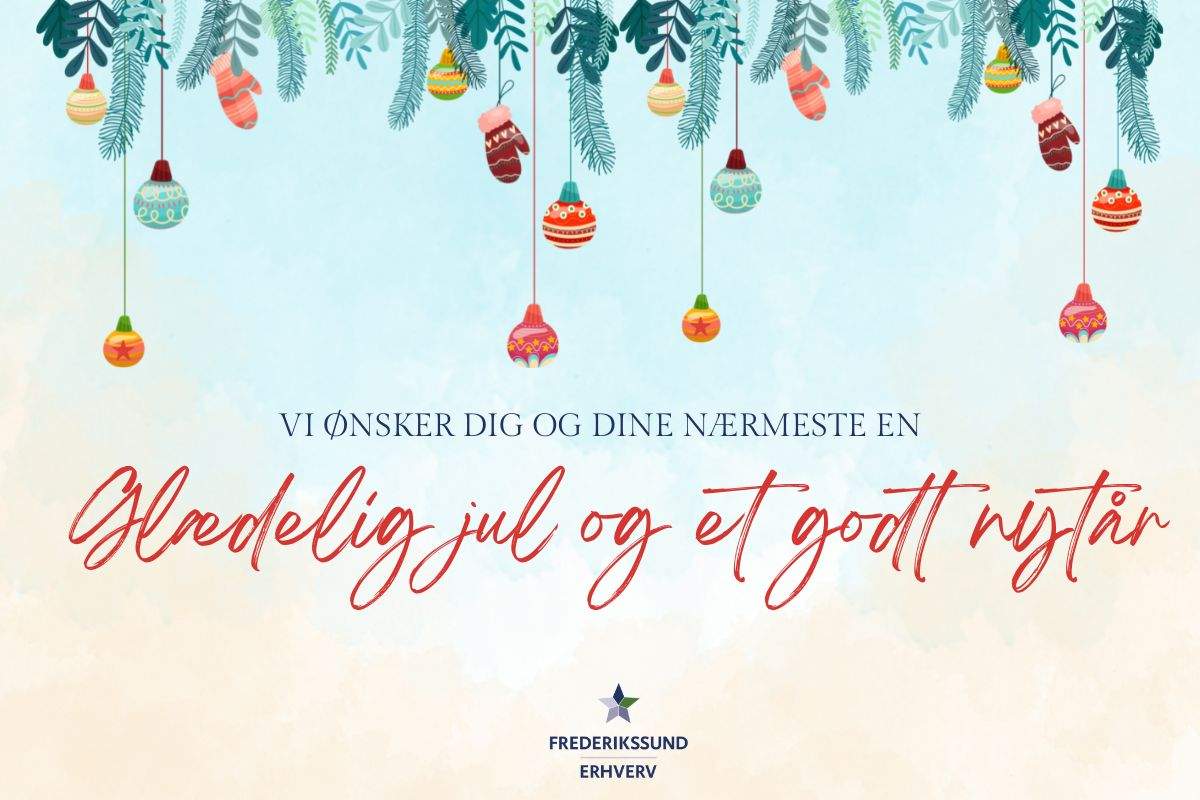 Glædelig jul og godt nytår!